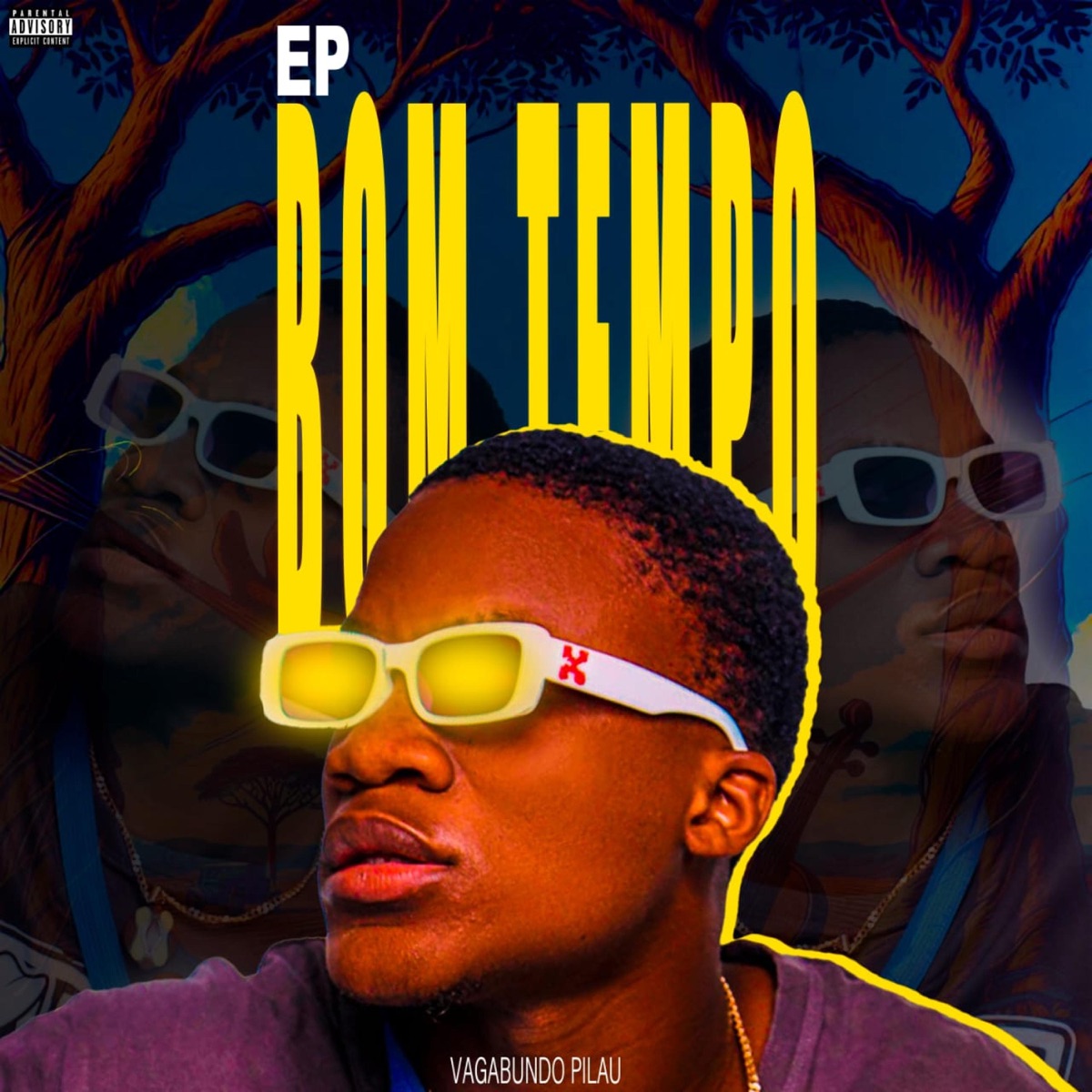 Problema é o tchawaa (feat. Dj Trix Danger) - Single by Vagabundo pilau album cover
