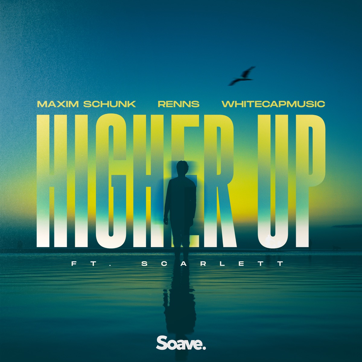 Higher Up (feat. Scarlett) - Single by Maxim Schunk, Renns & WhiteCapMusic album cover