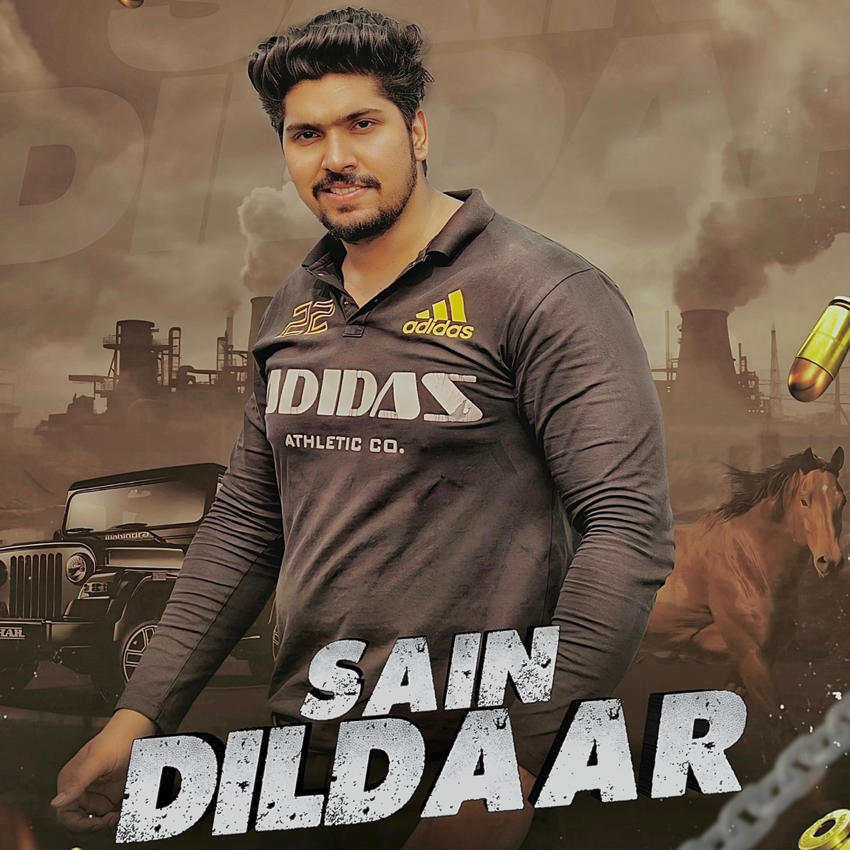 Sain Dildaar (feat. Lokesh Prajapati) - Single by sourav Sain album cover