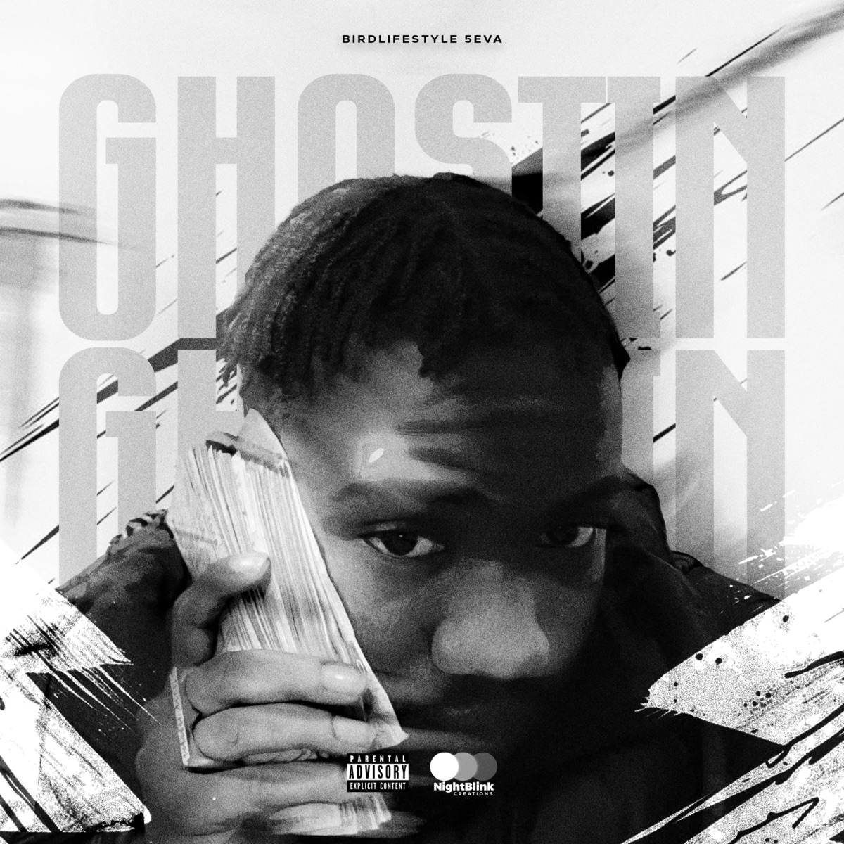 GHOSTIN - Single by LaFlareboi album cover