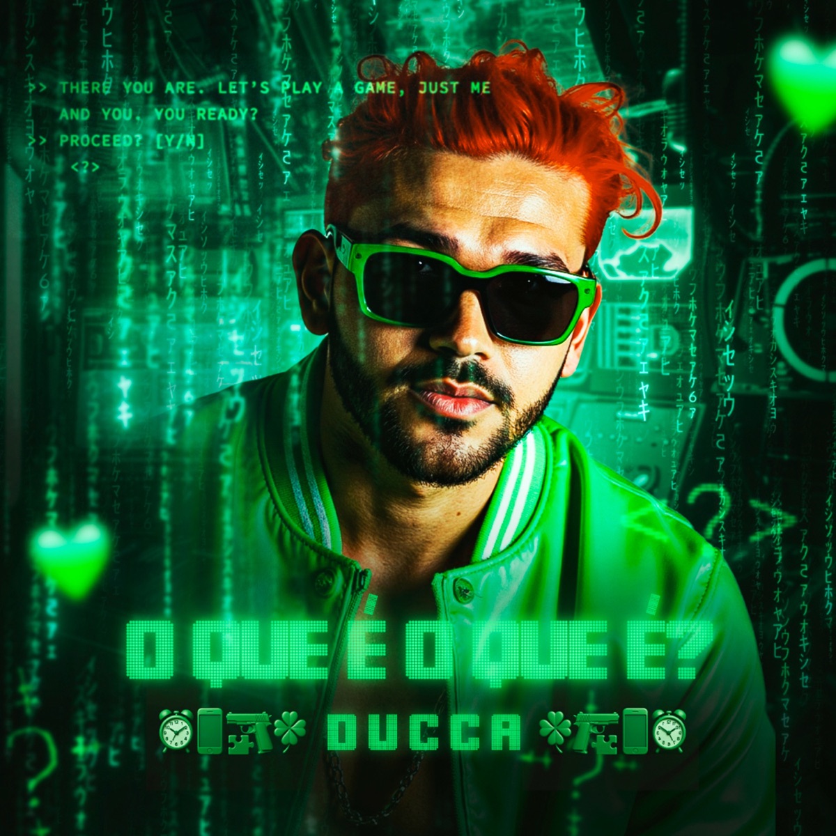 O QUE É, O QUE É ? - Single by Ducca & RM no Beat album cover