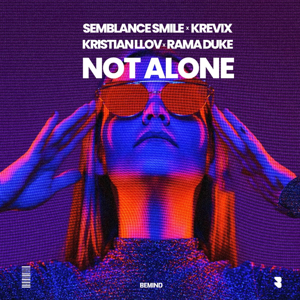 Not Alone (Extended Mix) - Single by Semblance Smile, Rama Duke, Krevix & Kristian Llov album cover