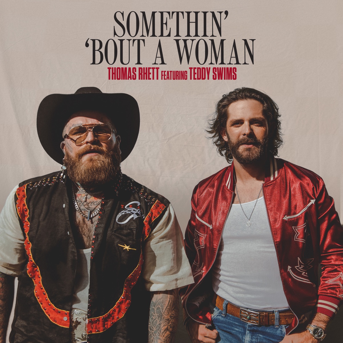 Somethin' 'Bout A Woman (feat. Teddy Swims) - Single by Thomas Rhett album cover