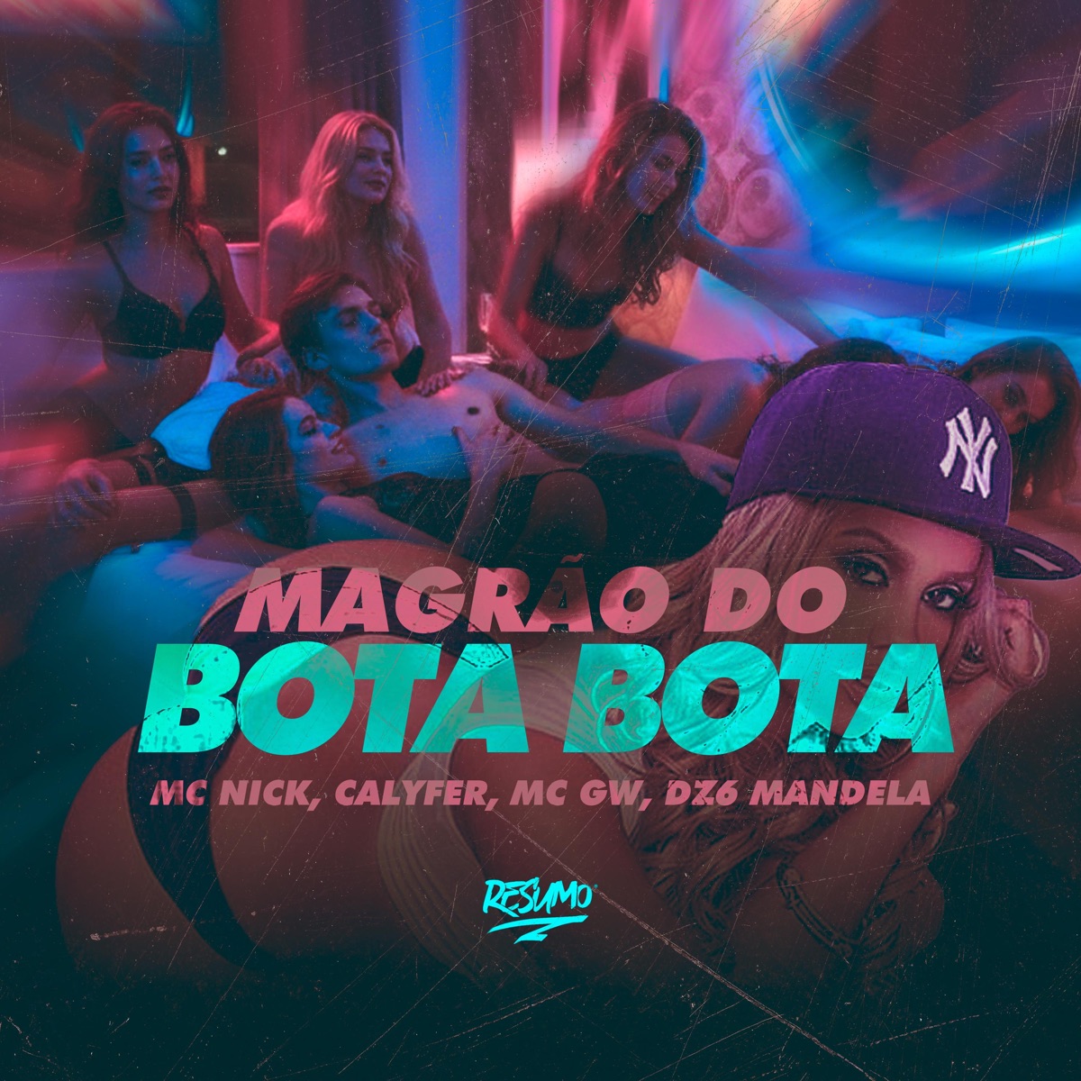 Magrão Do Bota Bota - Single by Mc Gw, Mc Nick, CalyFer & DZ6 MANDELA album cover