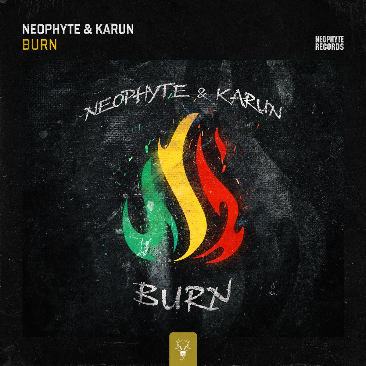 Burn - Single by Neophyte & Karun album cover