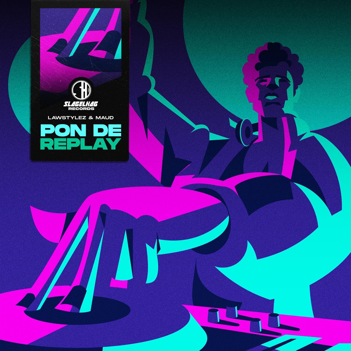 Pon de Replay - Single by Lawstylez & MAUD album cover