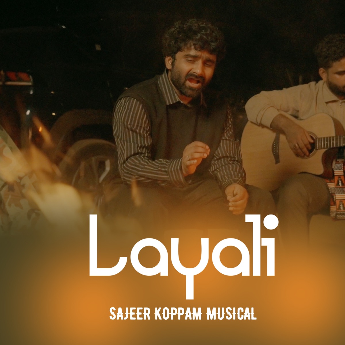 Layali - Single by Sajeer koppam, Faisal Ponnani & Sibu Sukumaran album cover