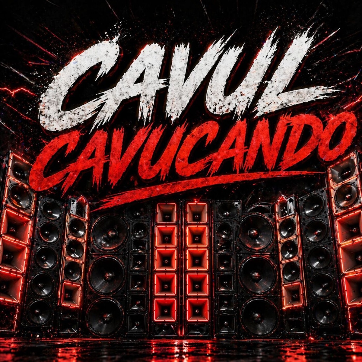 CAVUL CAVUCANDO - Single by Mc Dobella, Prostituto No Beat, Viana No Beat & O Vingador Dos Paredões album cover