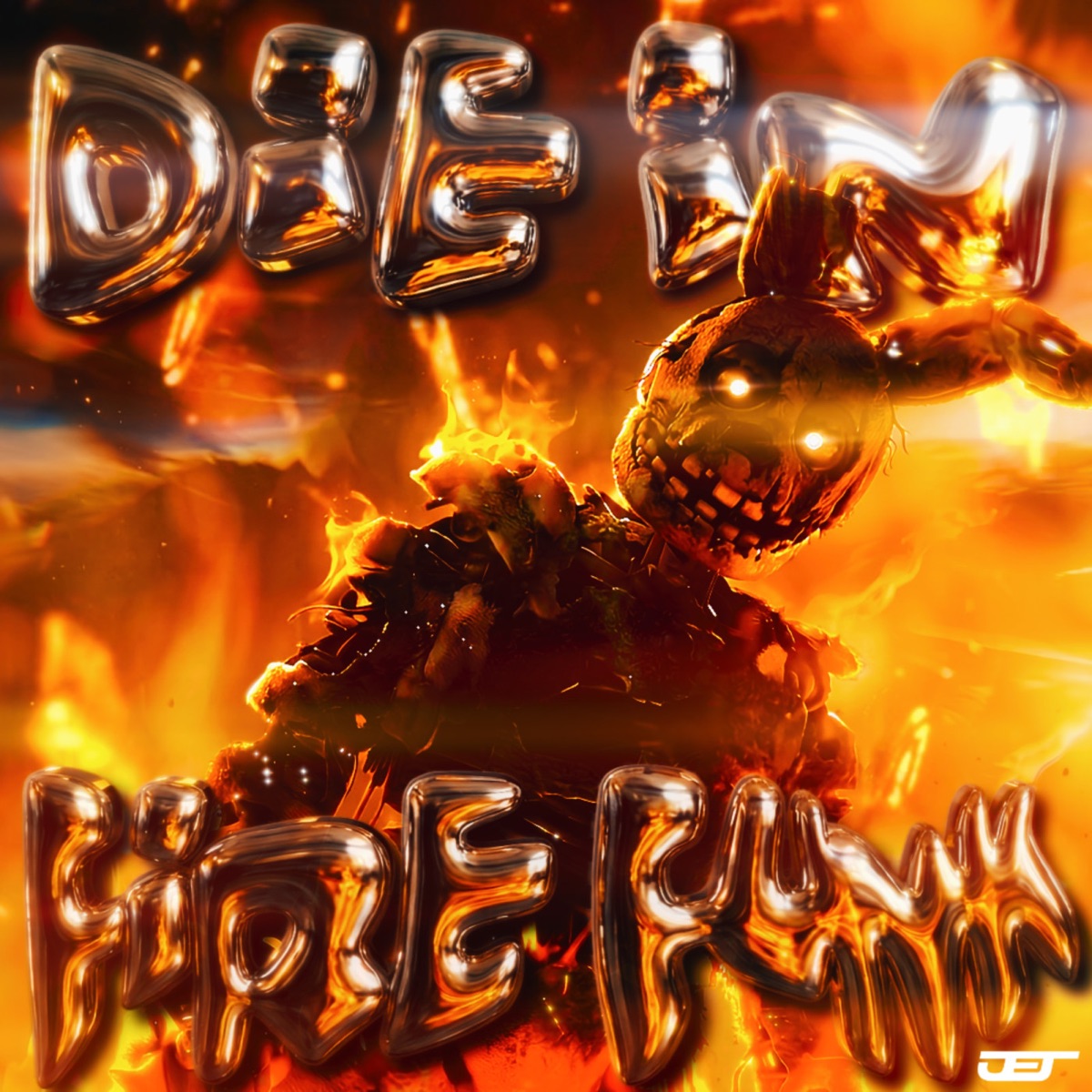 DIE IN A FIRE FUNK (Versions) - EP by DJ QDR & vxidmxne album cover