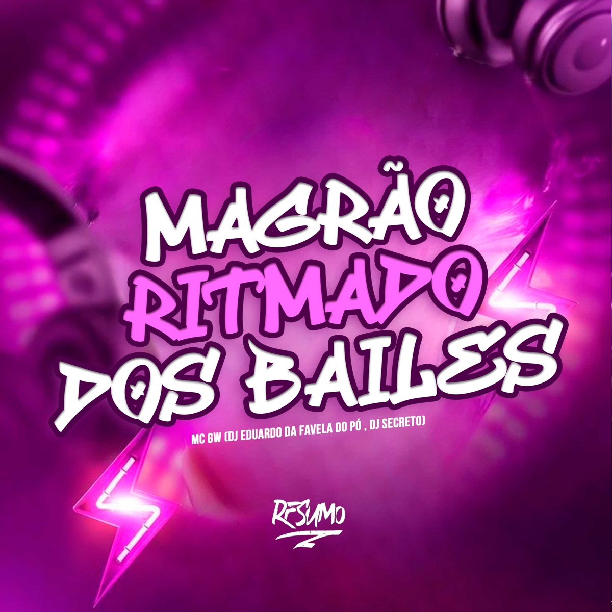 Magrão Ritmado Dos Bailes - Single by Mc Gw, dj eduardo da favela do pó & DJ Secreto album cover