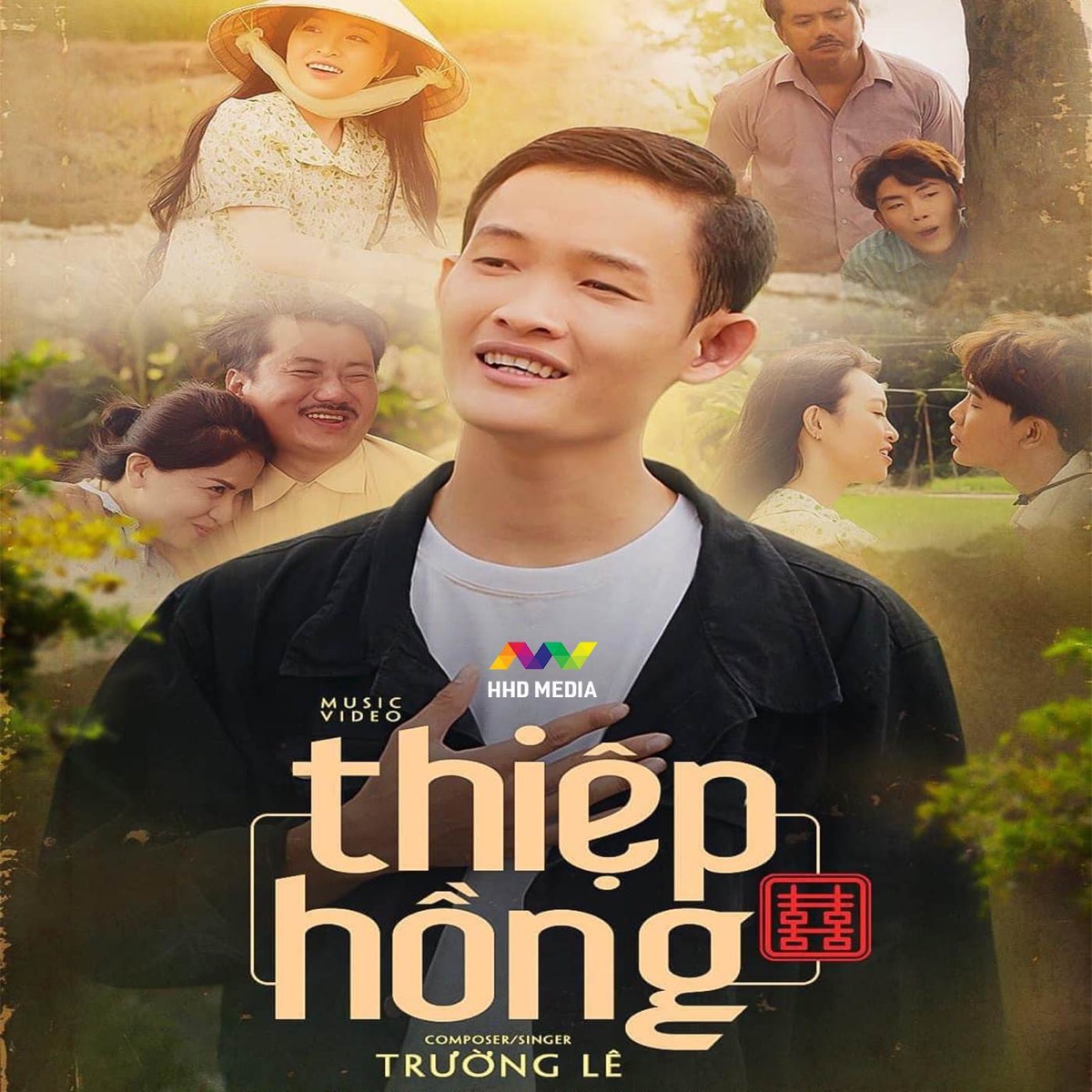 Thiệp Hồng (Vinahouse) - Single by Trường Lê & HHD album cover