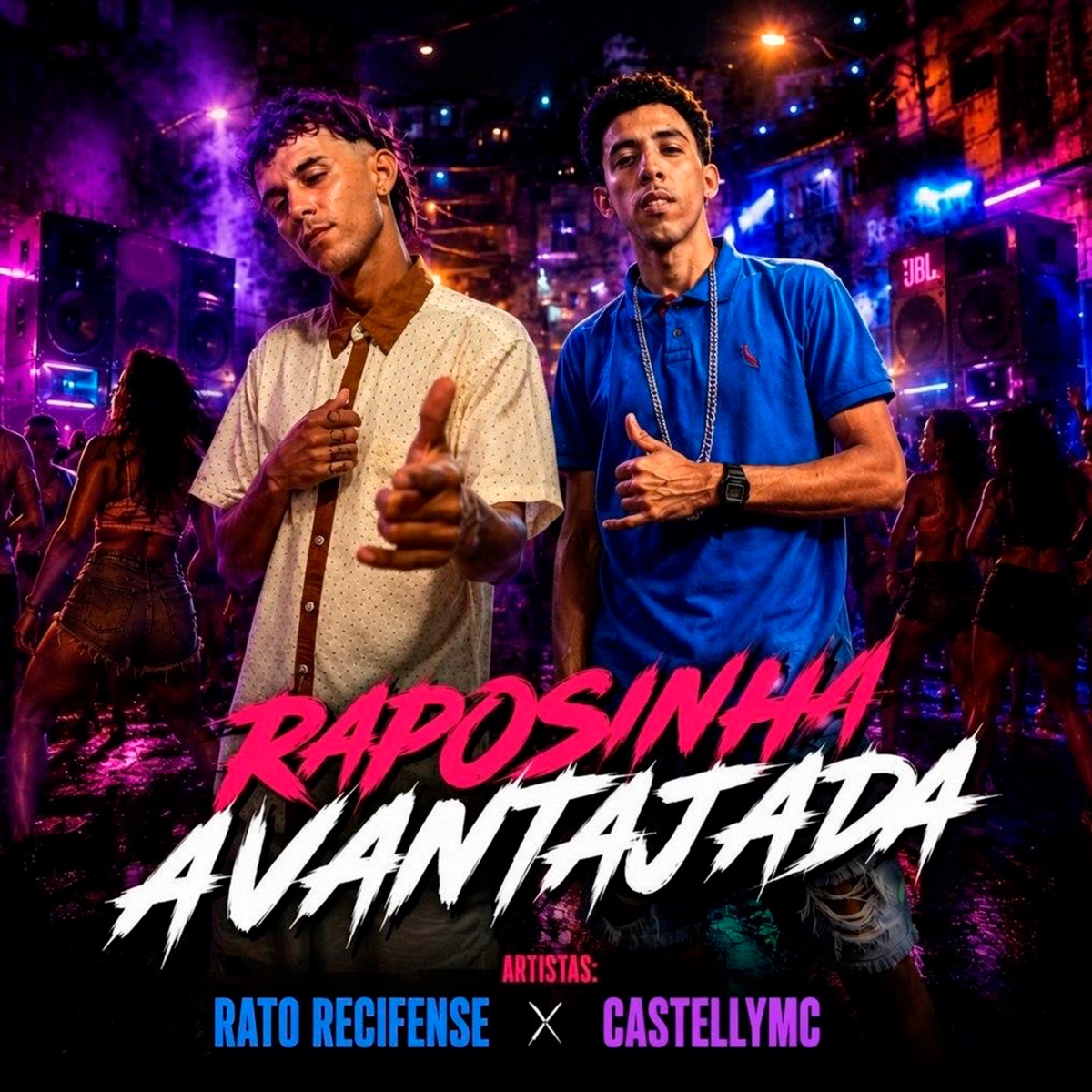 Raposinha Avantajada - Single by Castelly MC & Rato Recifense album cover