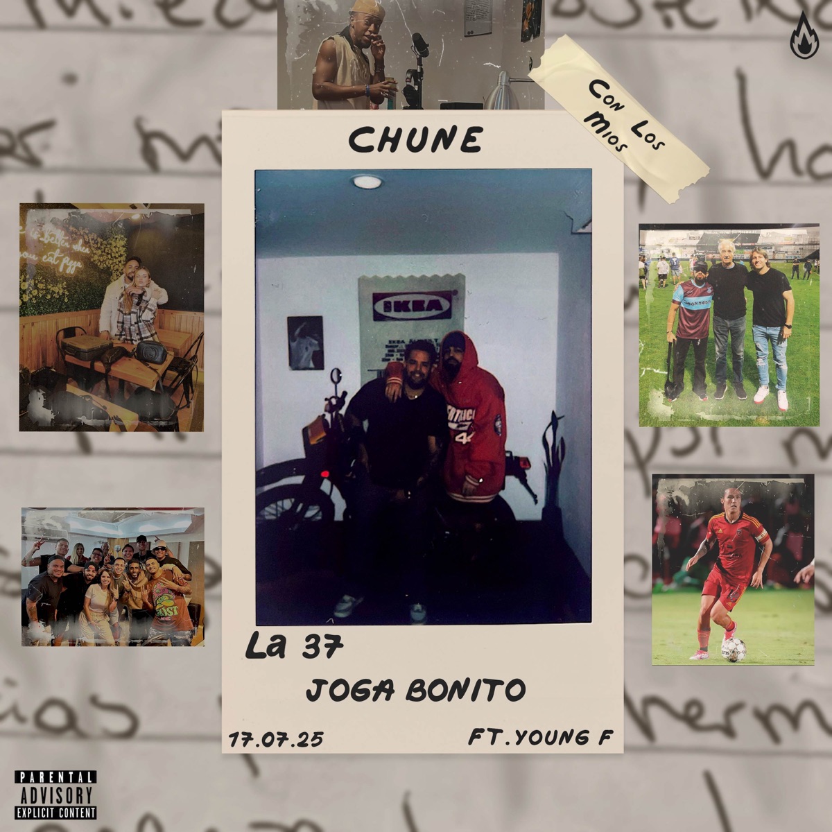 Joga Bonito - Single by Chune & Young F album cover