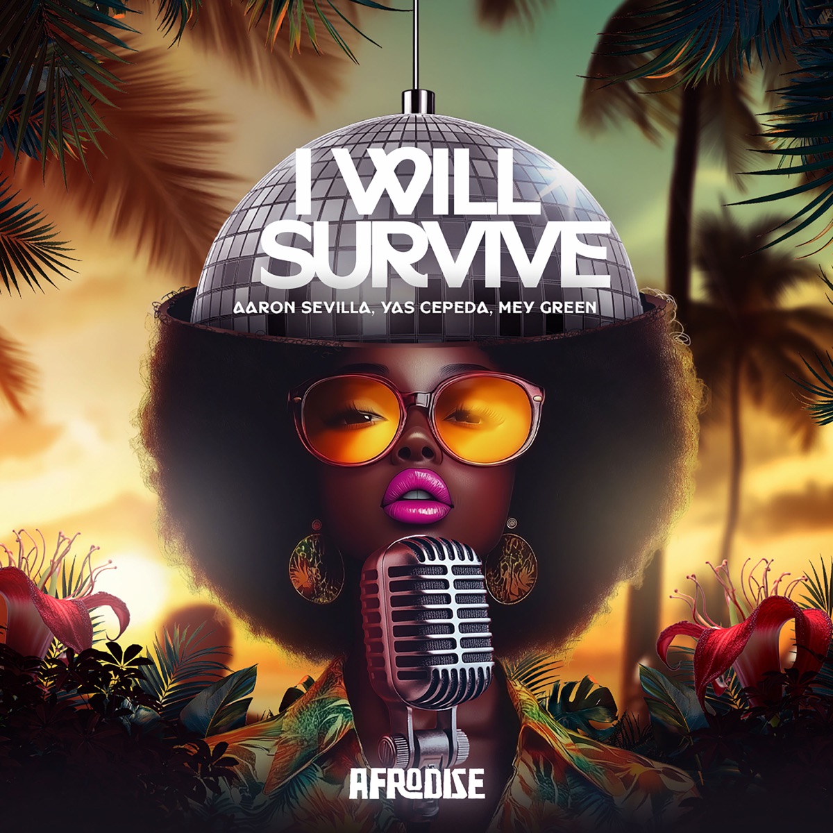 I Will Survive (Radio Edit) - Single by Aaron Sevilla, Yas Cepeda & Mey Green album cover