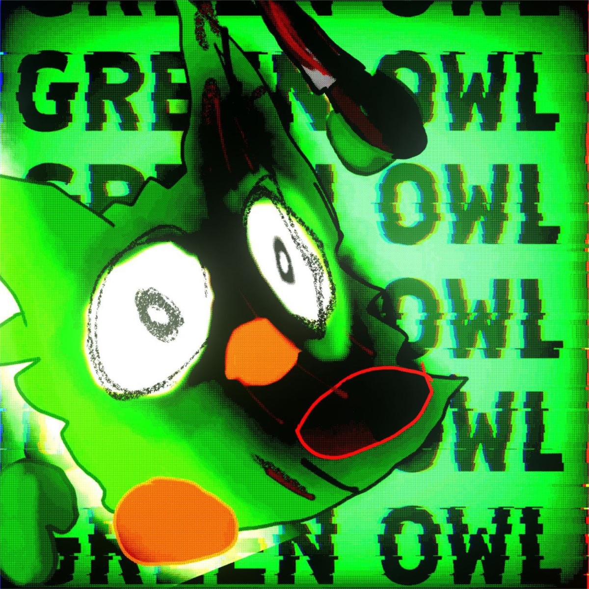 Green Owl - Single by stickyanims_ album cover