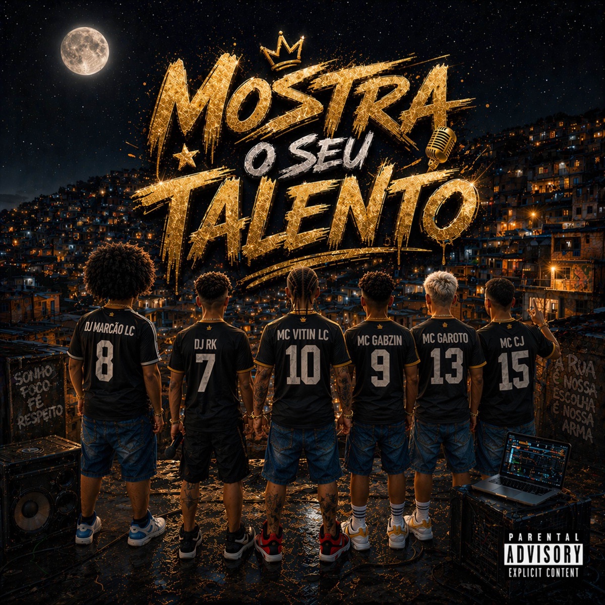 MOSTRA O SEU TALENTO (feat. MC CJ) - Single by MC Garoto, Dj Marcão Lc, Mc Gabzin & MC Vitin LC album cover