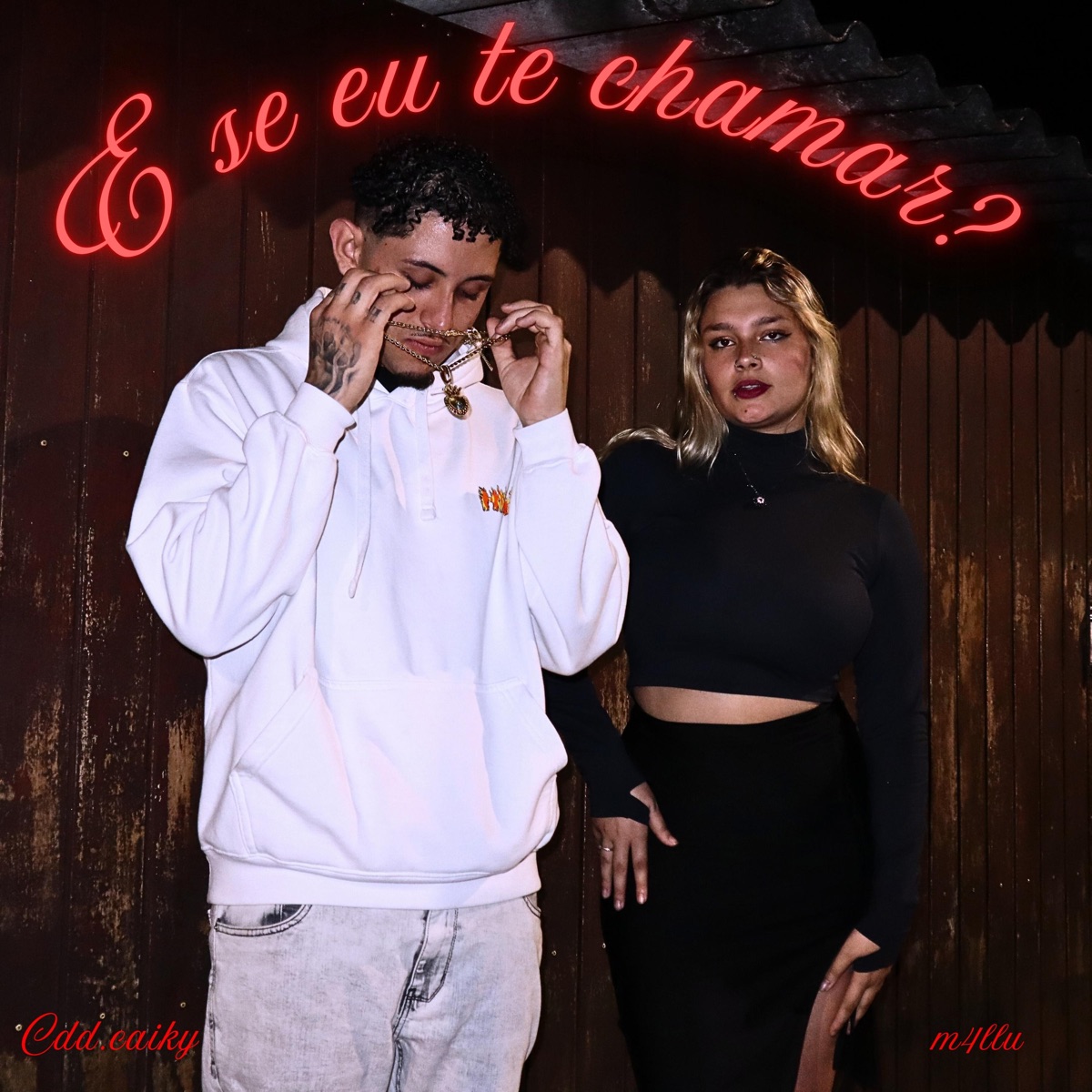 E se eu te chamar? (feat. Codeguina) - Single by Cdd.caiky & m4llu album cover
