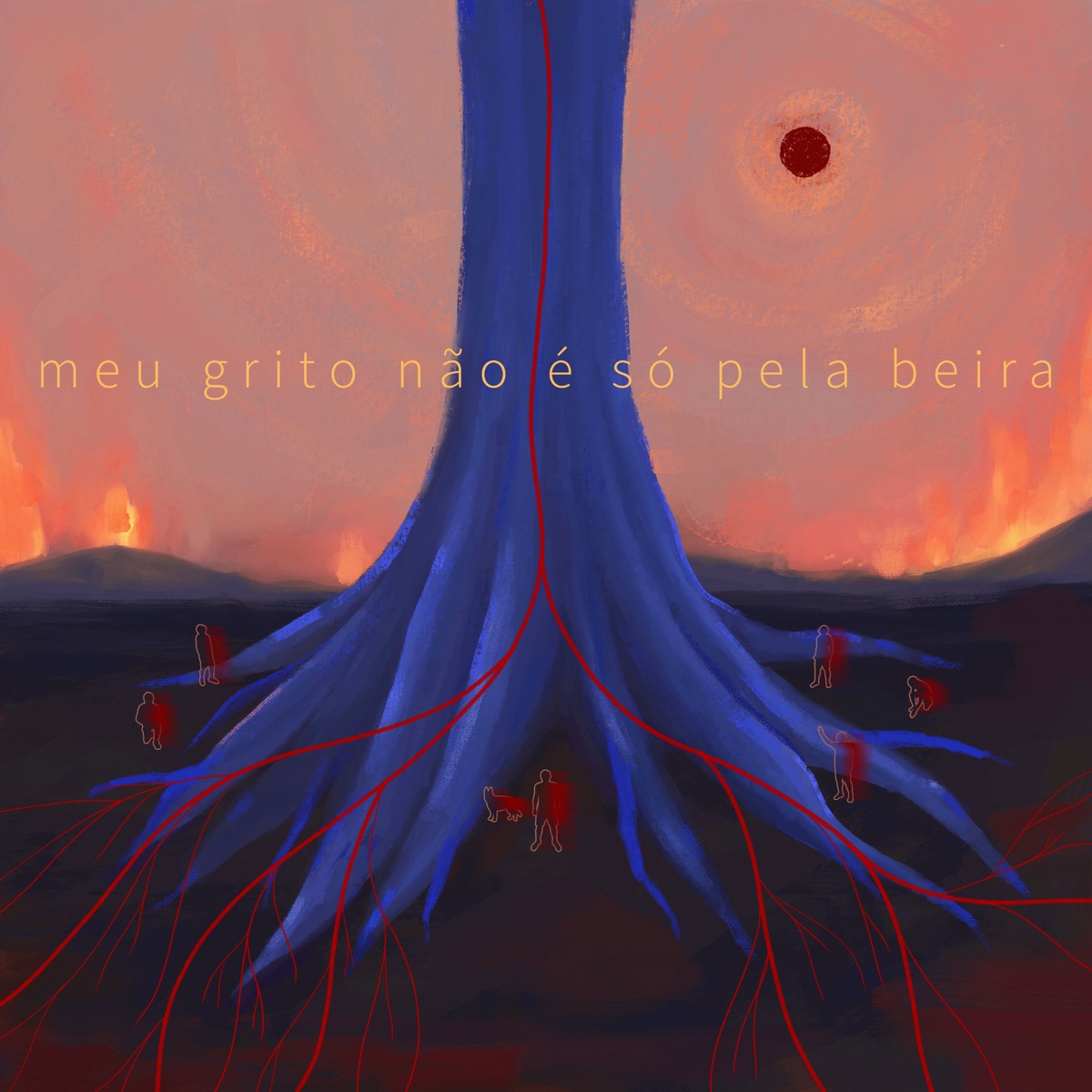 Meu Grito Não É Só pela Beira - EP by Thiago Maziero & Sentinelas album cover