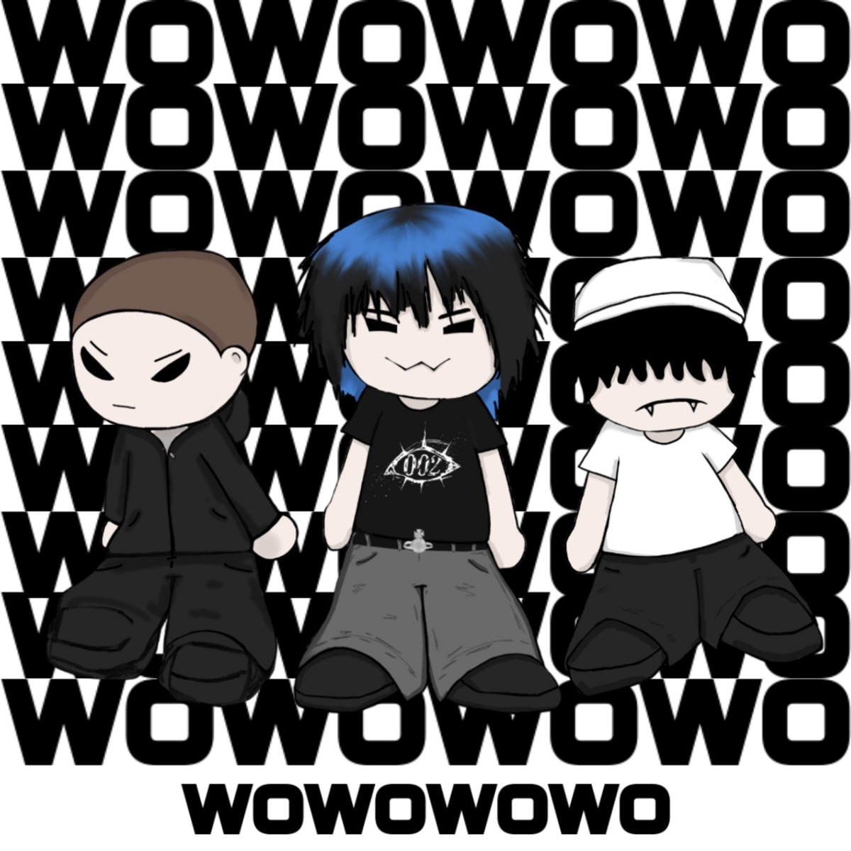 wowowowo - Single by shymi harakiri, cry4yan & whyukanti album cover