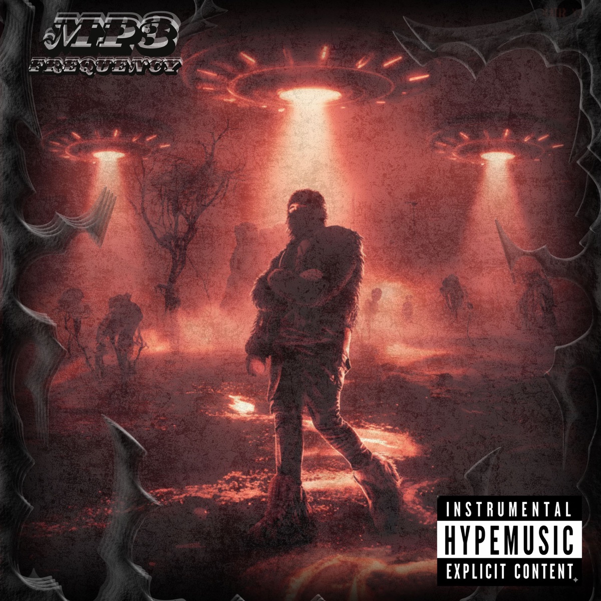 MP3 Frequency (feat. Guitter Prod & eeymwnn) - Single by Hype Music, Sin4Hood & BeatPro music album cover