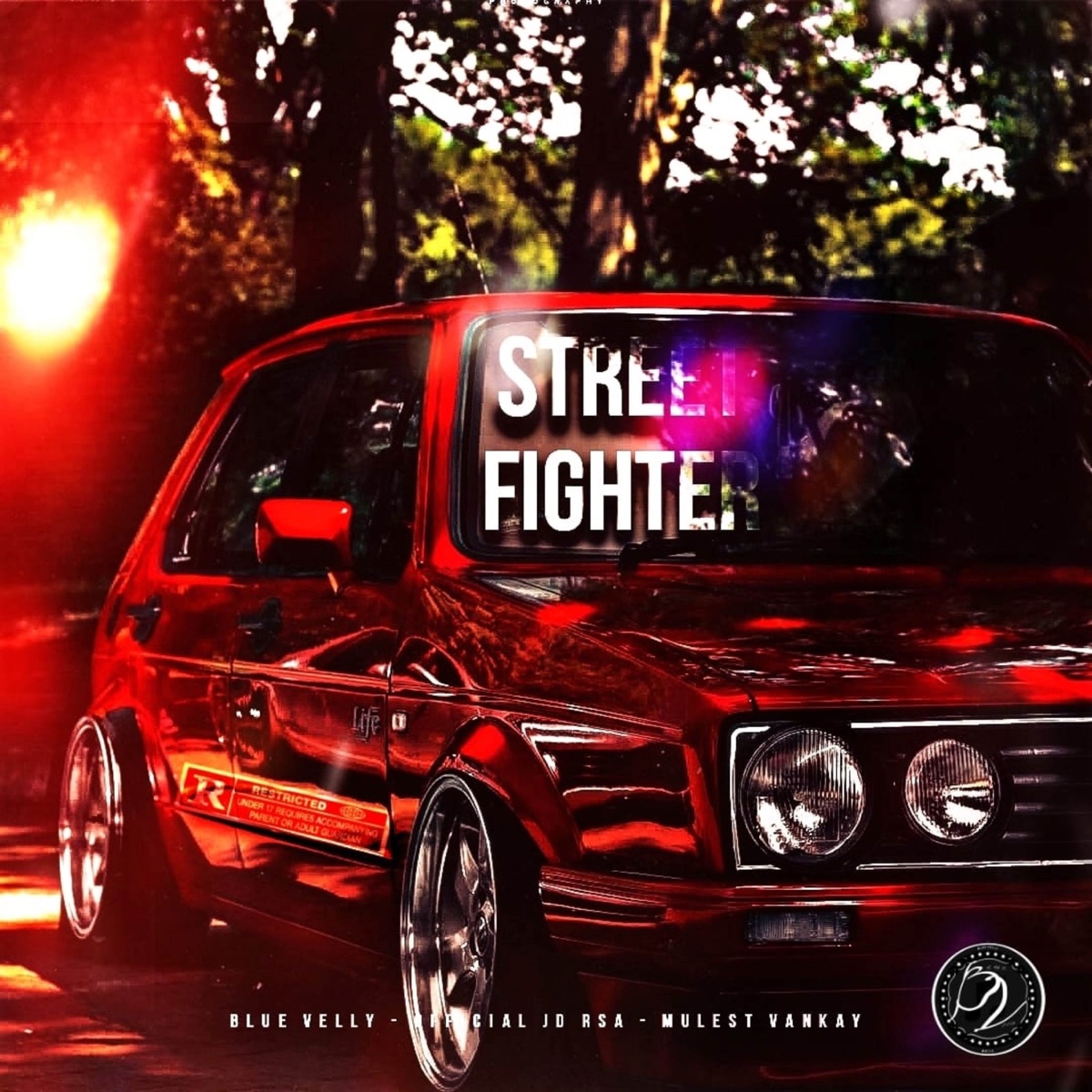 Street Fighter - Single by Blue Velly, OFFICIAL JD RSA & Mulest Vankay album cover
