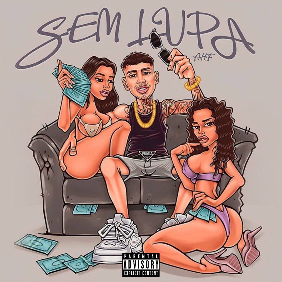 Sem Lupa - Single by AHF. album cover