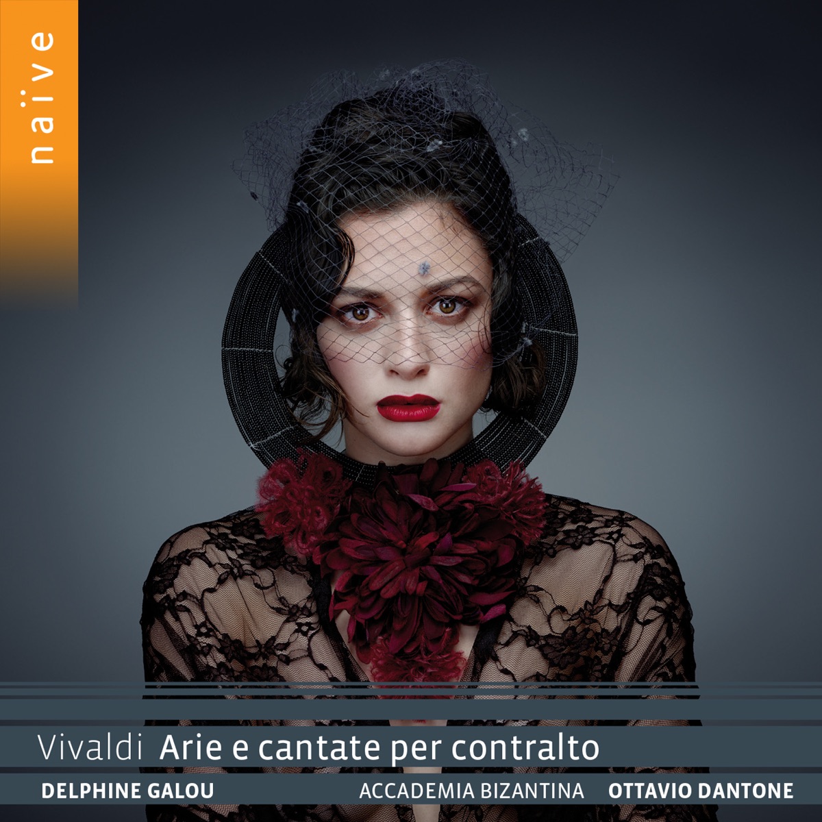 Vivaldi: Arie e cantate per contralto by Delphine Galou, Ottavio Dantone & Accademia Bizantina album cover