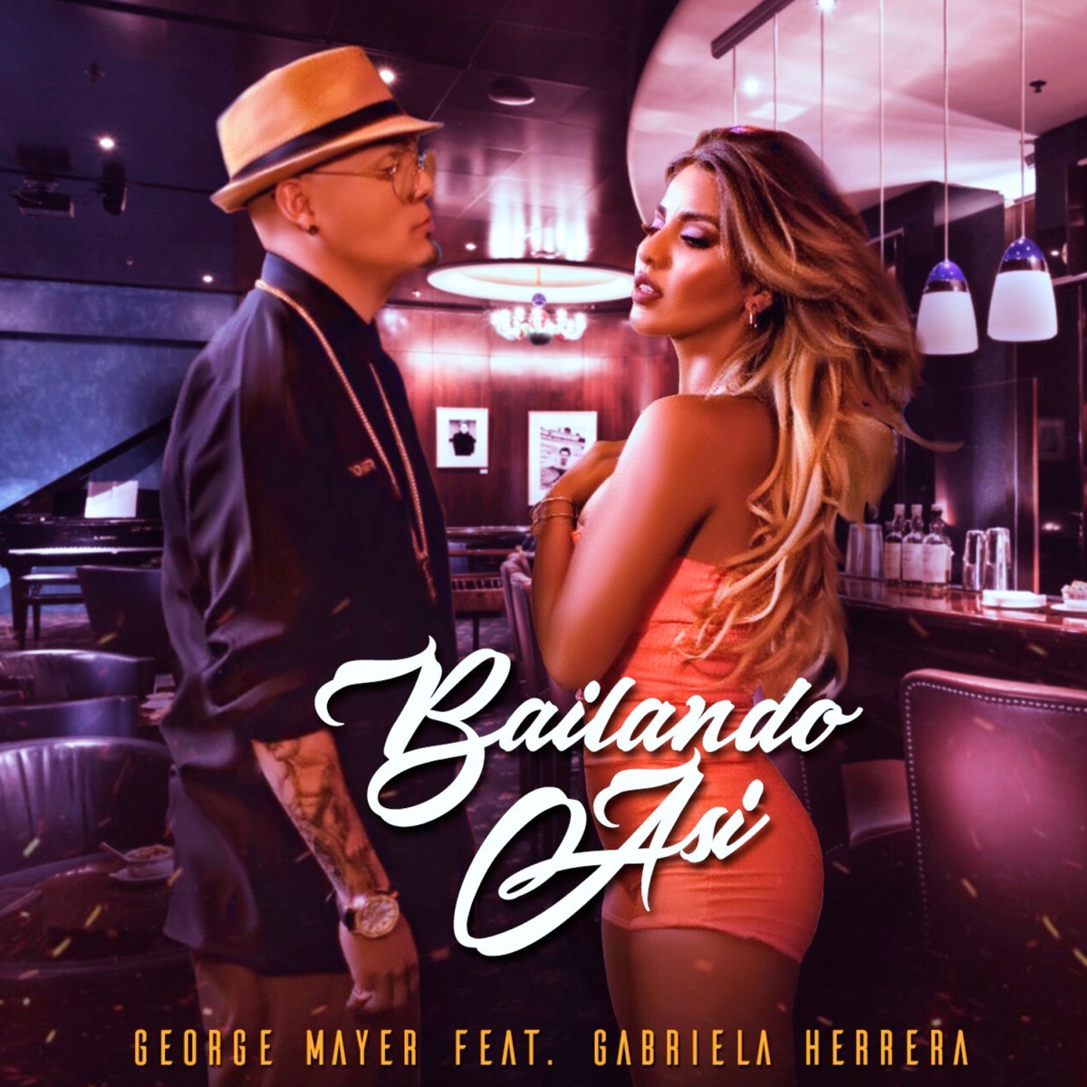 Bailando Así (feat. Gabriela Herrera) - Single by George Mayer album cover