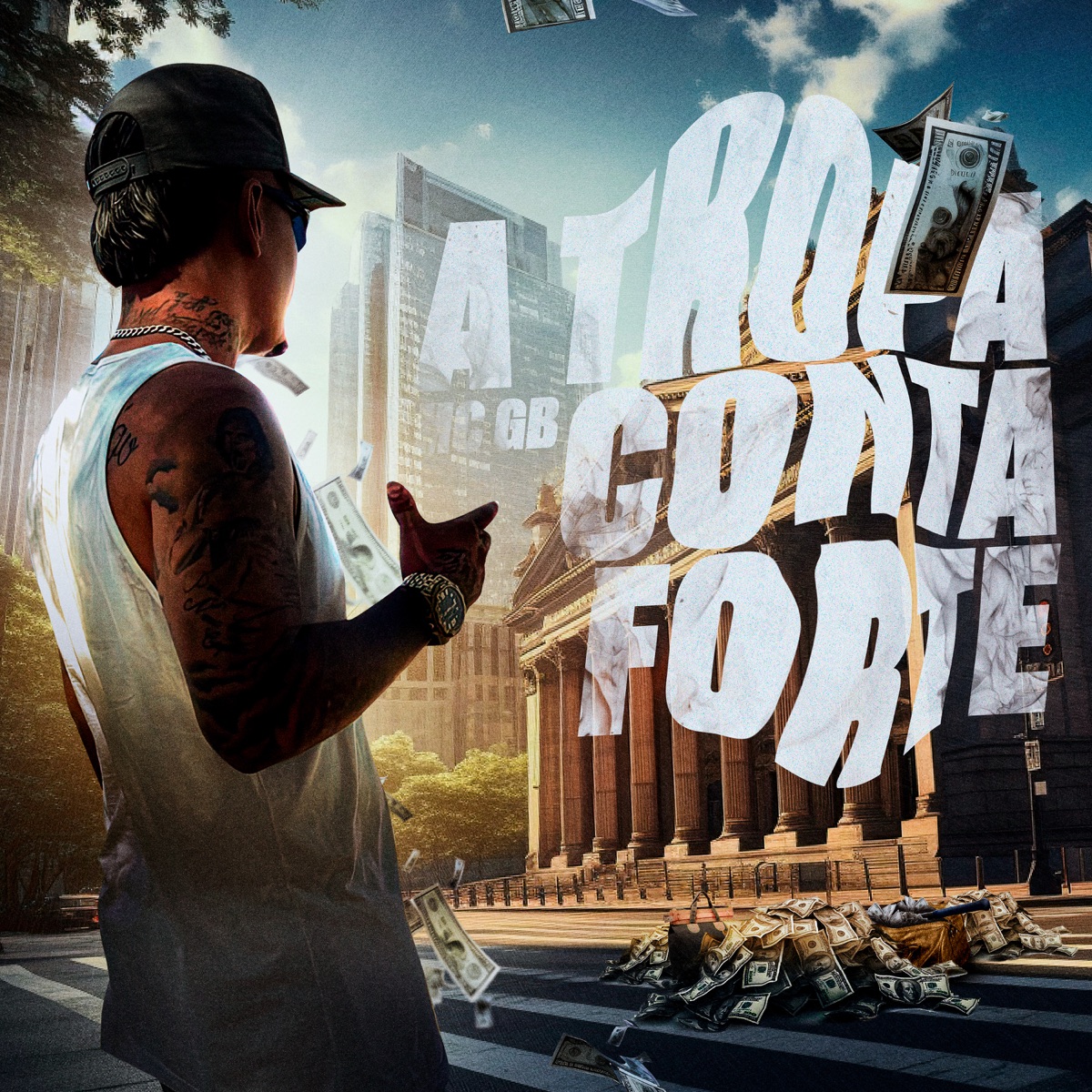 A Tropa Conta Forte - Single by Mc Gb 051 album cover