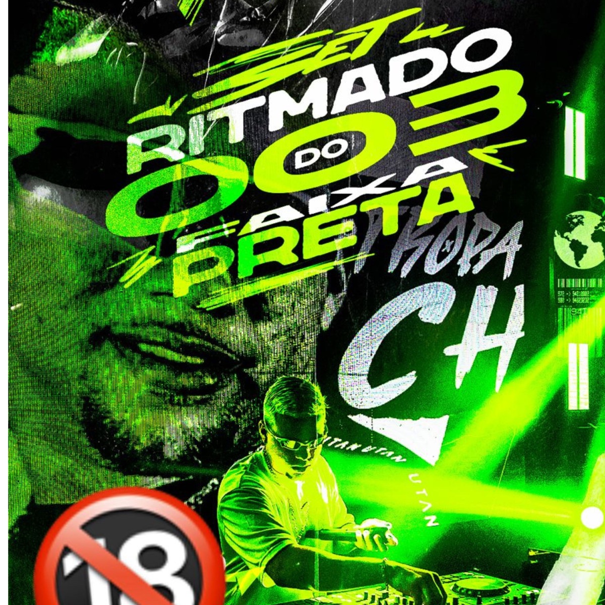 SET RITMADO 003 DO FAIXA PRETA - EP by DJ CH O FAIXA album cover