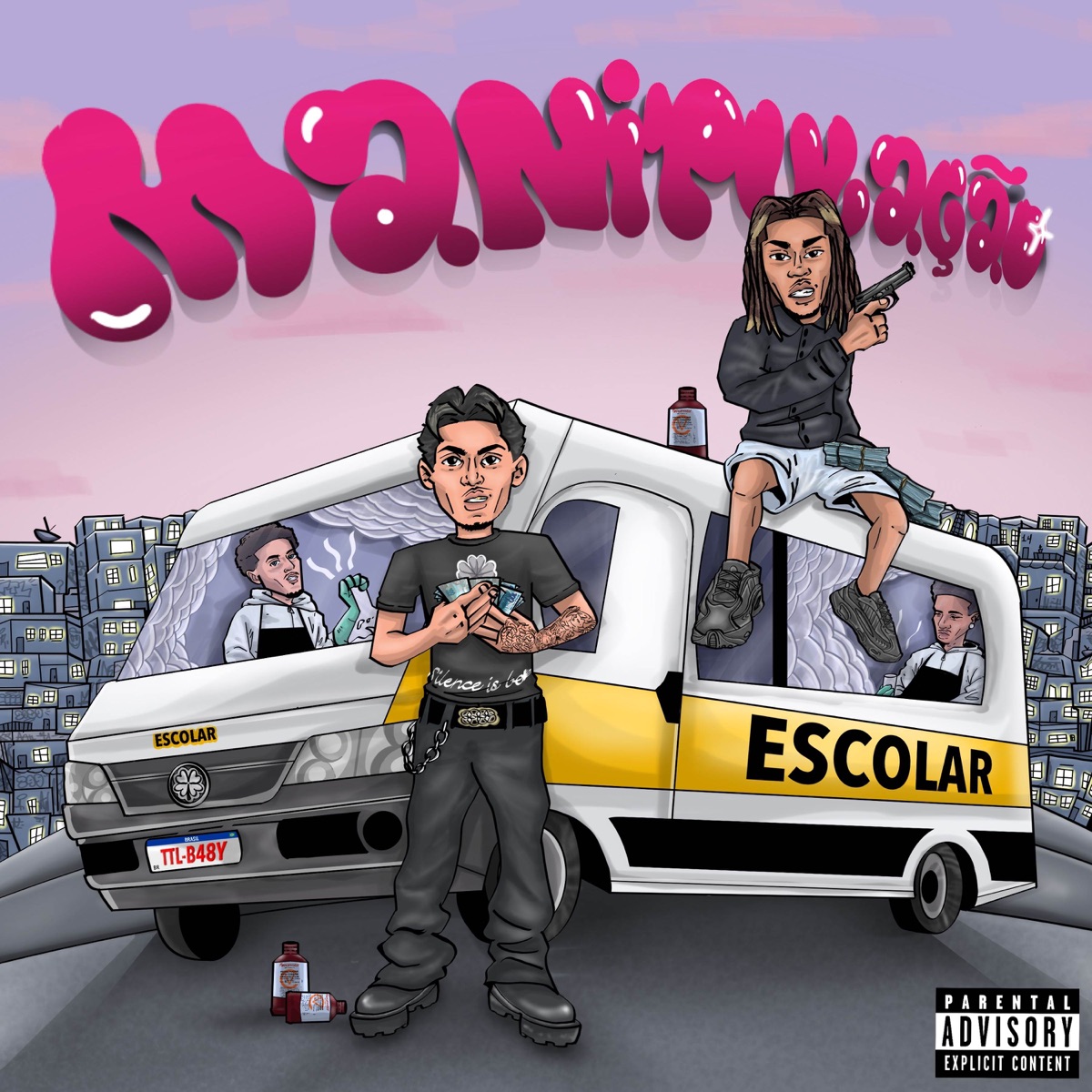 Manipulação - Single by Neguinho no Beat, 2K The Rich & Keni album cover