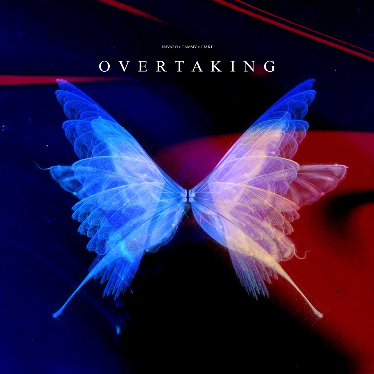 Overtaking - Single by Cammy, Navaro & CJAKJ album cover