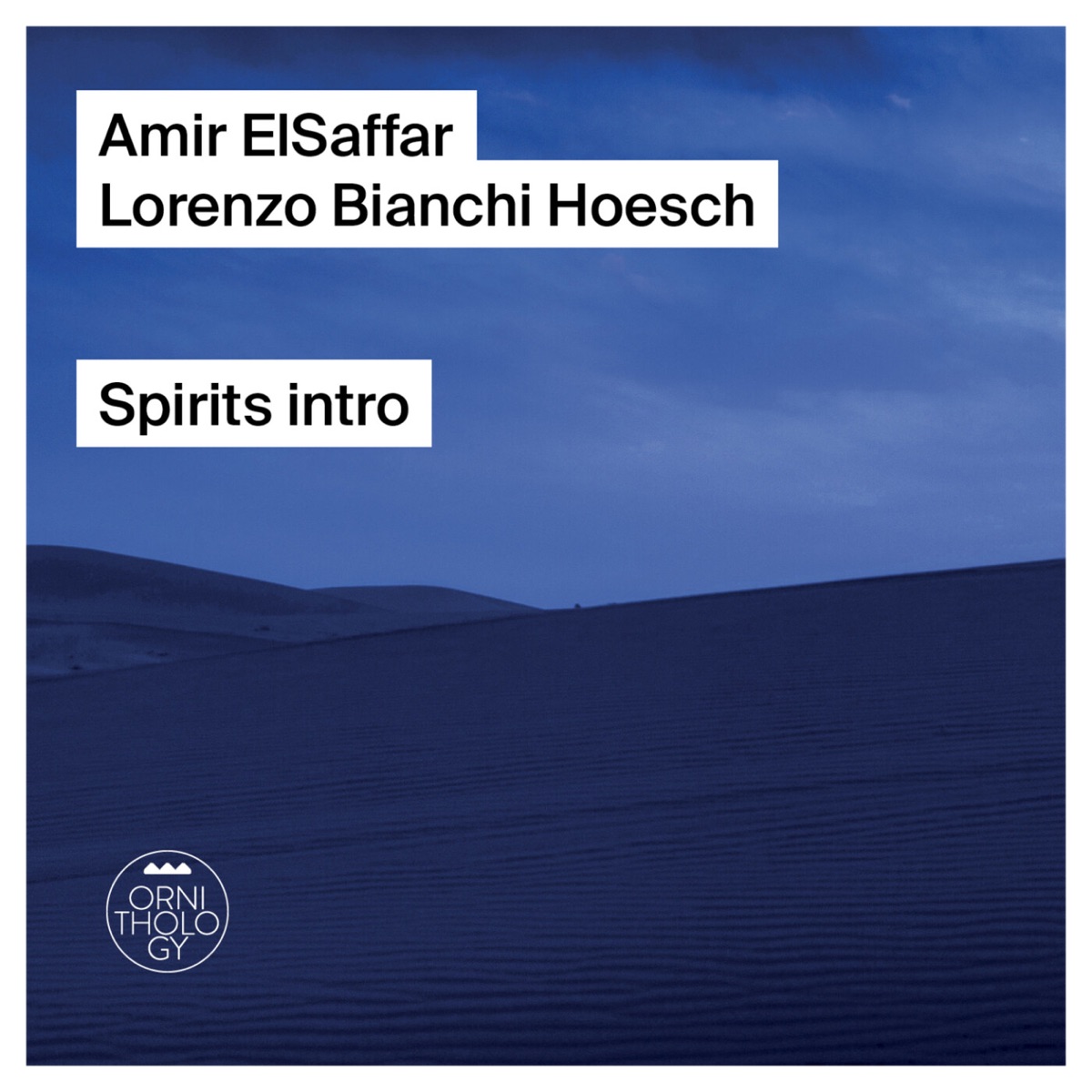 Spirits Intro - Single by Lorenzo Bianchi Hoesch & Amir ElSaffar album cover