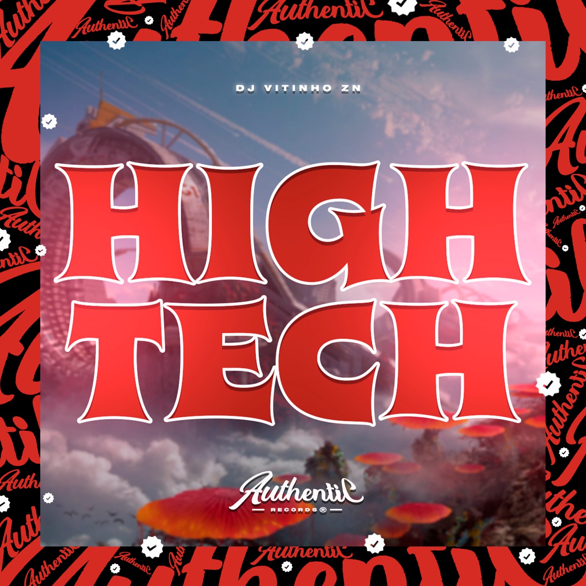 High-Tech - Single by Dj Vitinho Zn album cover