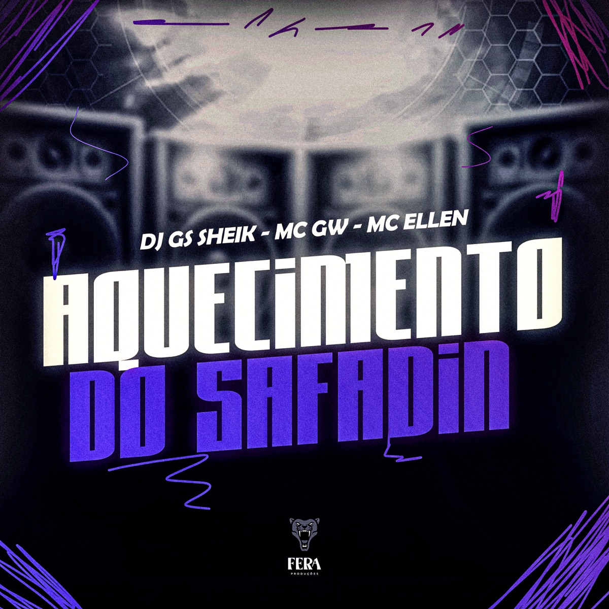 Aquecimento do Safadin - Single by DJ GS SHEIK, Mc Ellen & MC GW album cover