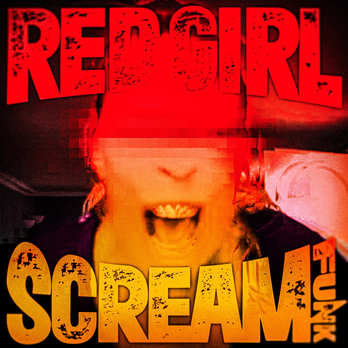 RED GIRL SCREAM FUNK - EP by CRXSHXL & DJ KSRVX album cover