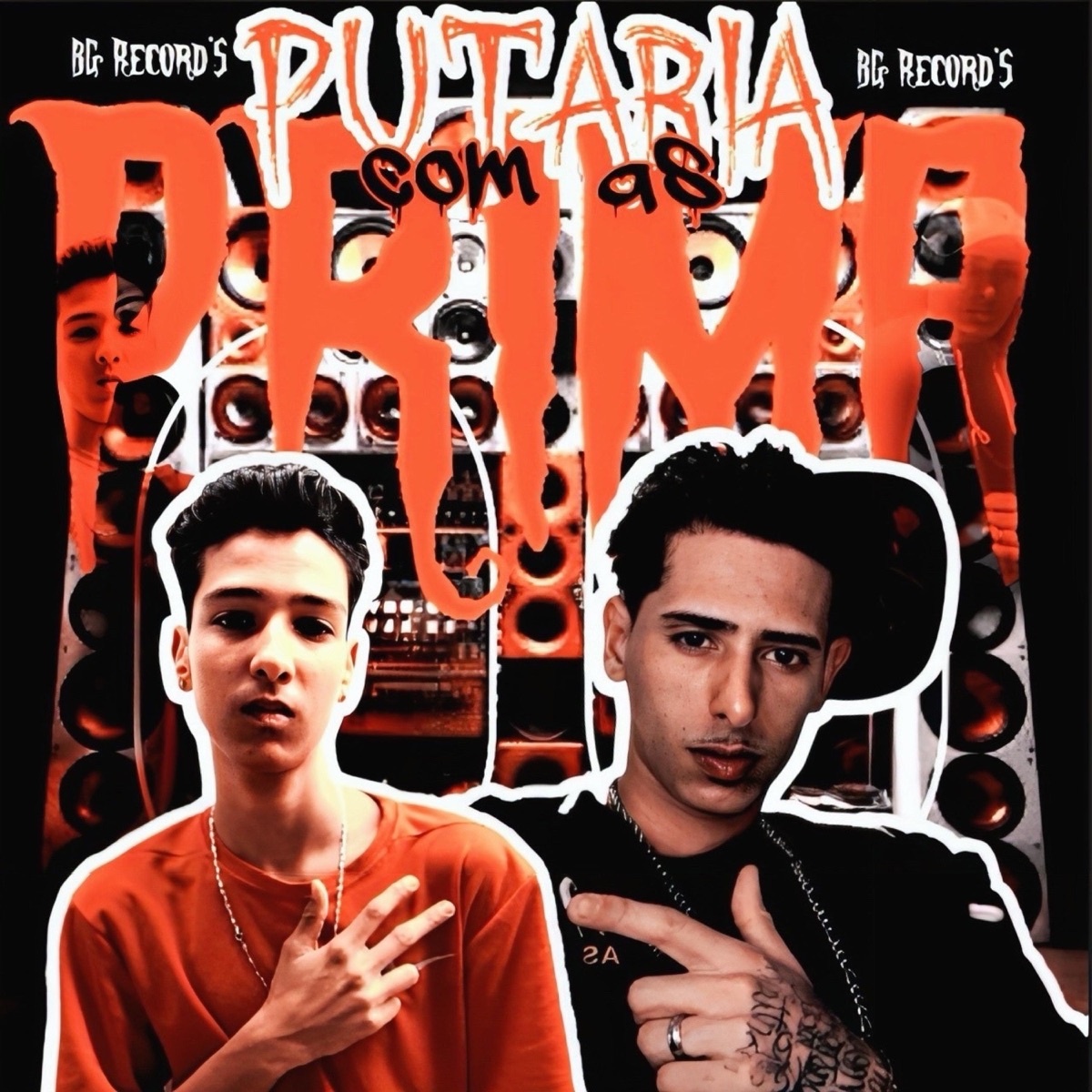 PUTARIA COM AS PRIMA (feat. MC MD DO BG) - Single by bc do bg album cover