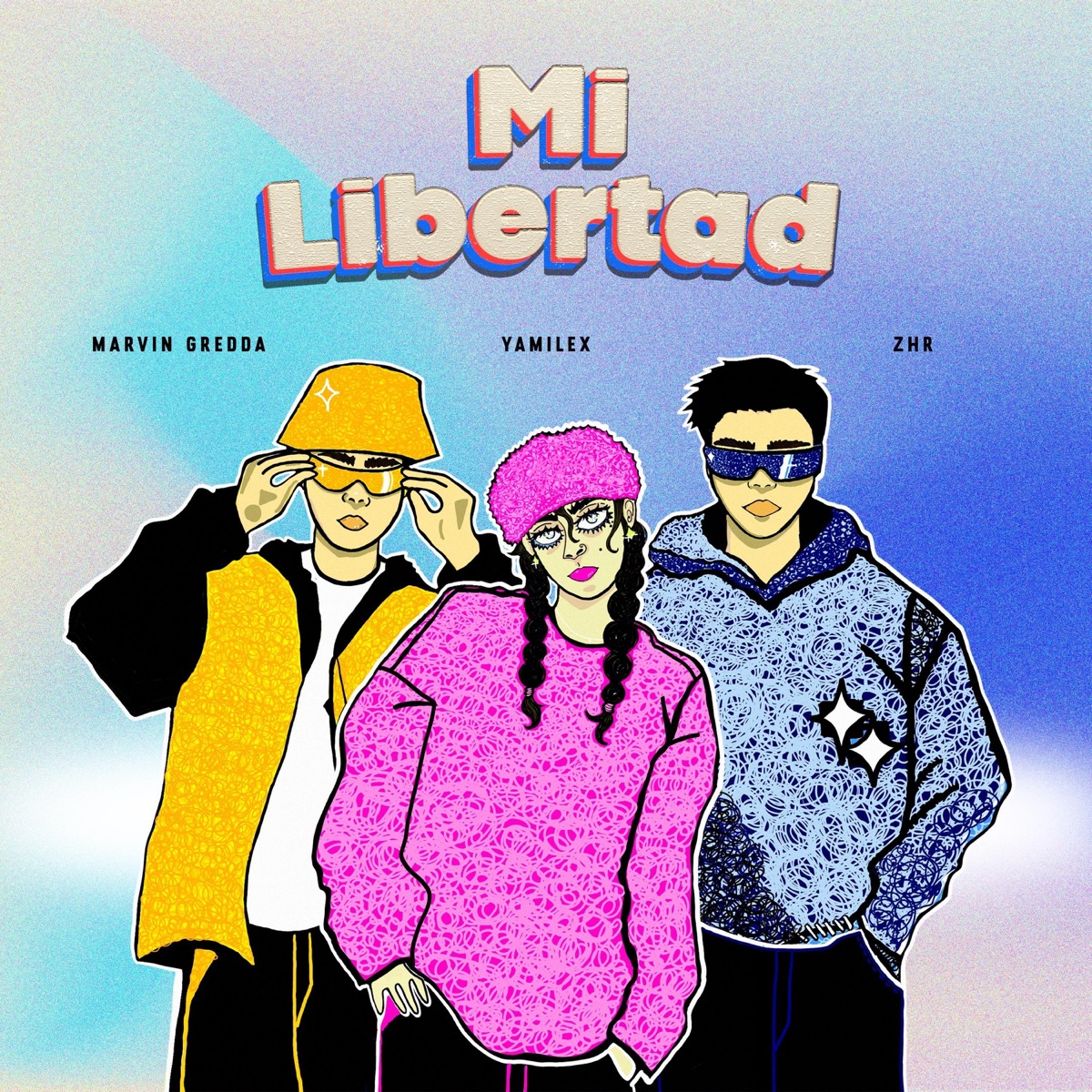 Mi Libertad - Single by ZHR, Yamilex & Marvin Gredda album cover