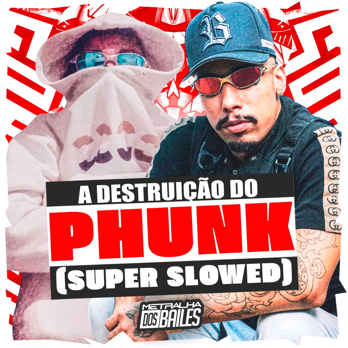 A Destruição do Phunk (Super Slowed) - Single by MC SHM & DJ MJSP album cover