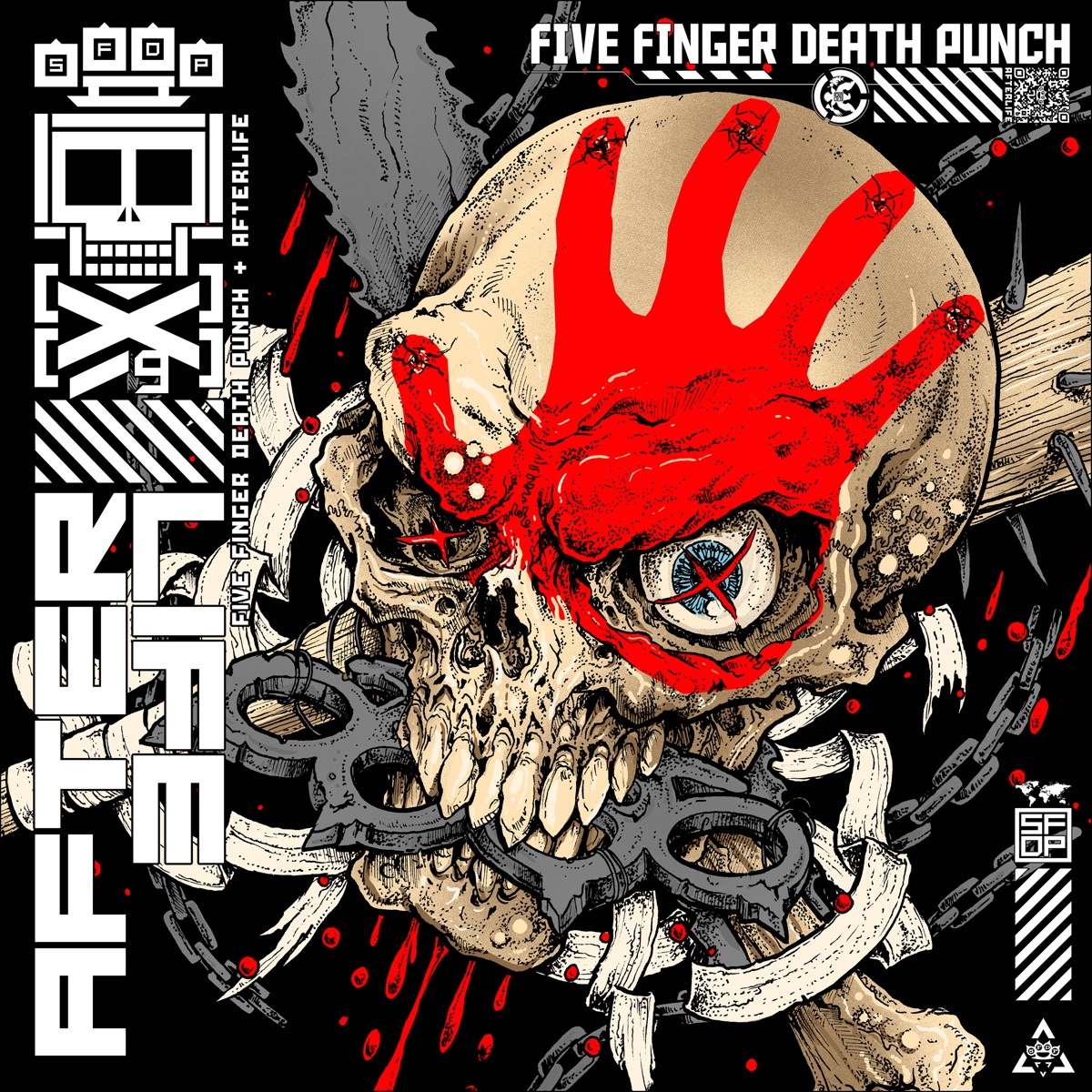 AfterLife by Five Finger Death Punch album cover