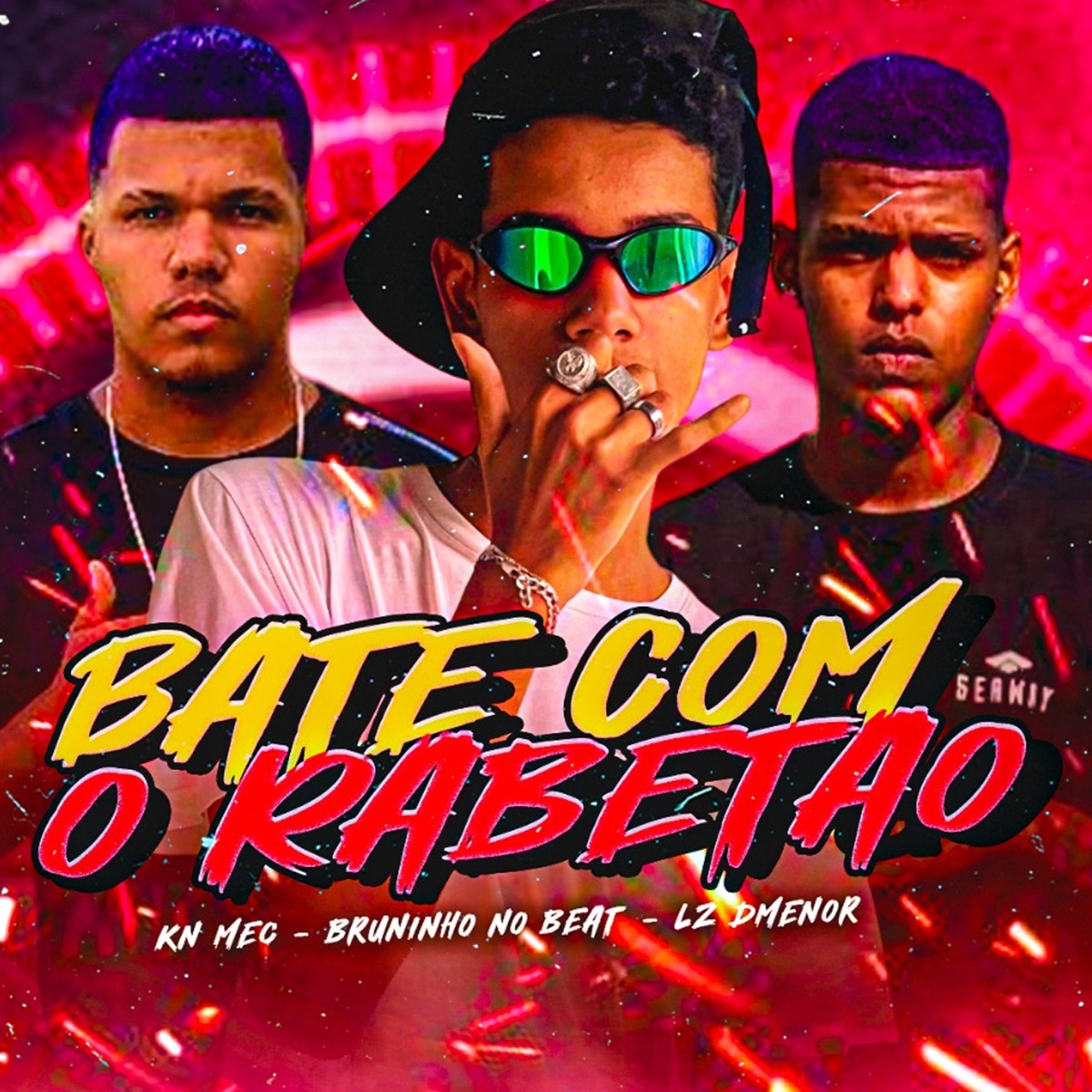 Bate Com o Rabetão - Single by KN MEC, LZ Dmenor & BRUNINHO NO BEAT album cover