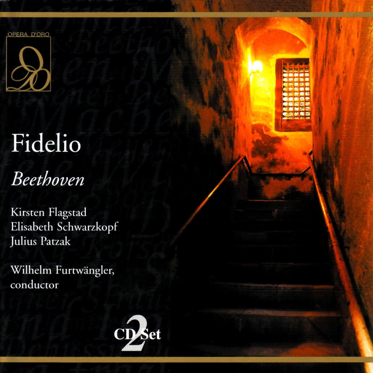 Beethoven: Fidelio by Orchestra of the Vienna State Opera, Chorus of the Vienna State Opera & Wilhelm Furtwängler album cover