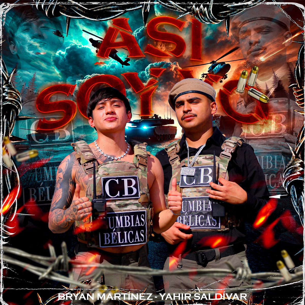 ASÍ SOY YO - Single by Bryan Martínez & Yahir Saldivar album cover
