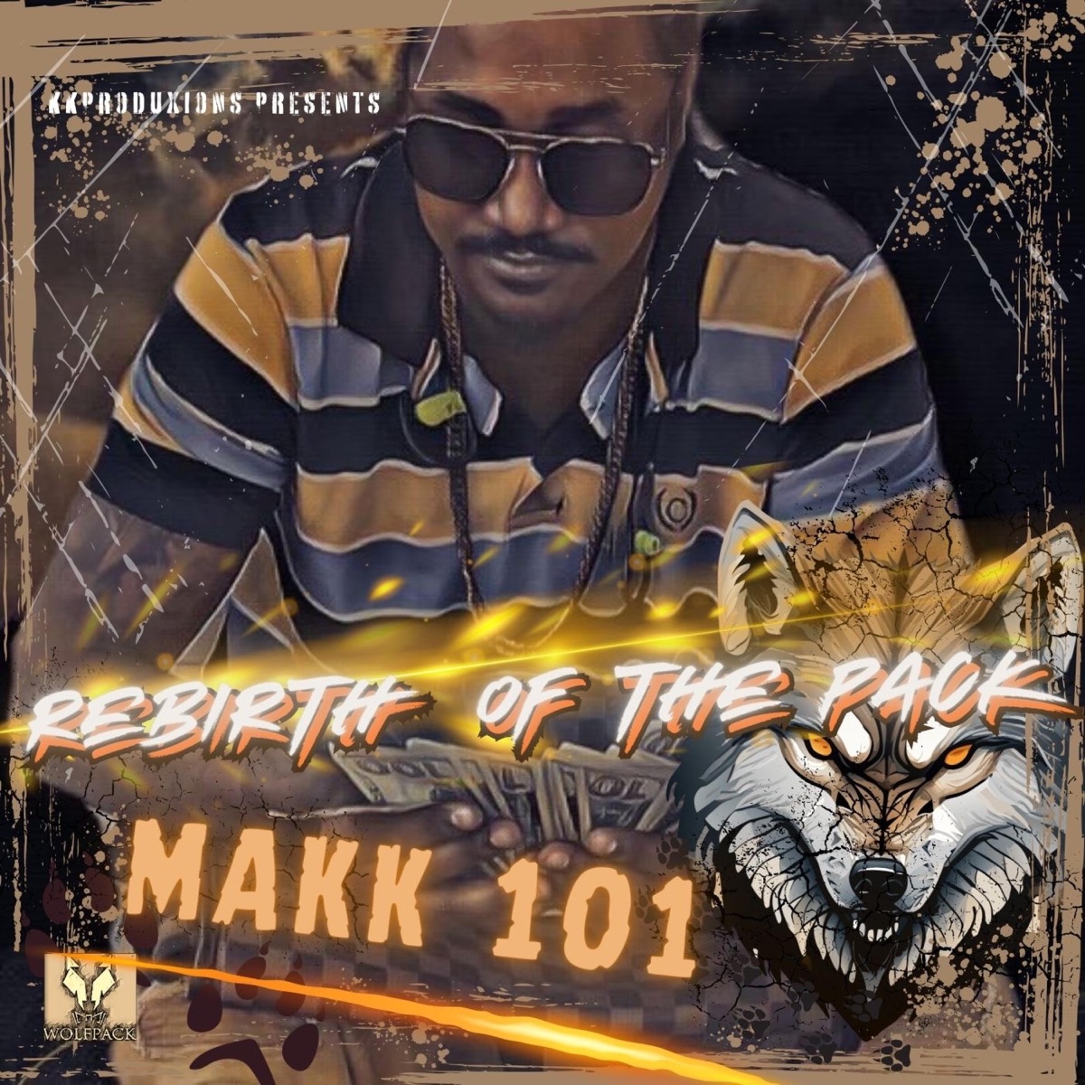 REBIRTH OF THE PACK (MAKK 101) by Keno Makk album cover