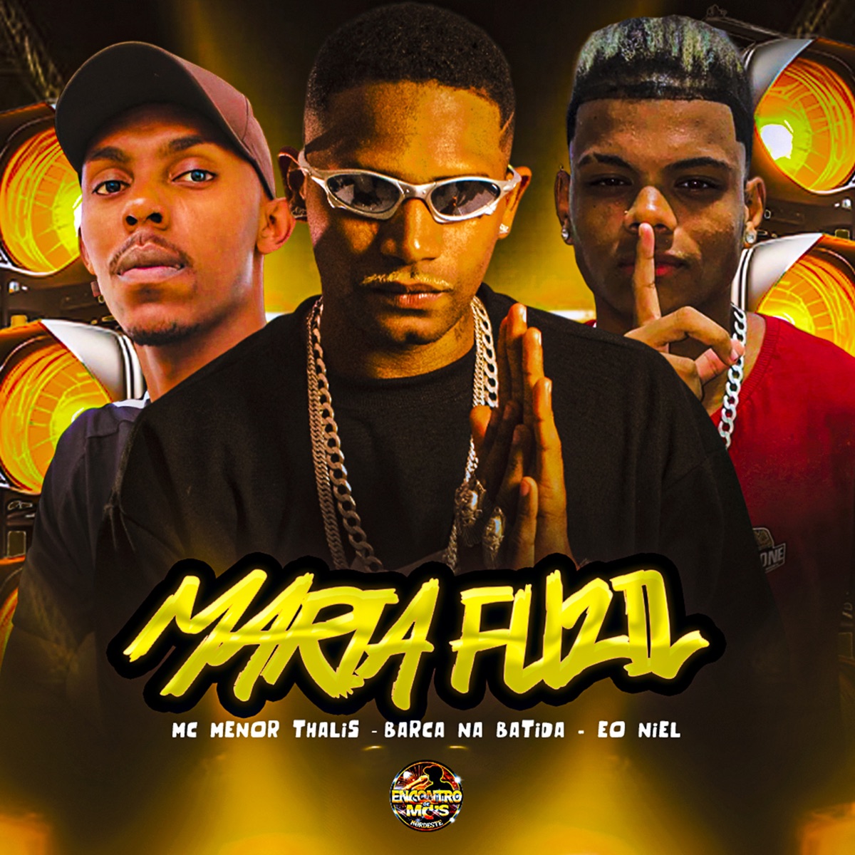 Maria Fuzil (feat. Mc Menor Thalis) - Single by Barca Na Batida & Eo niel album cover