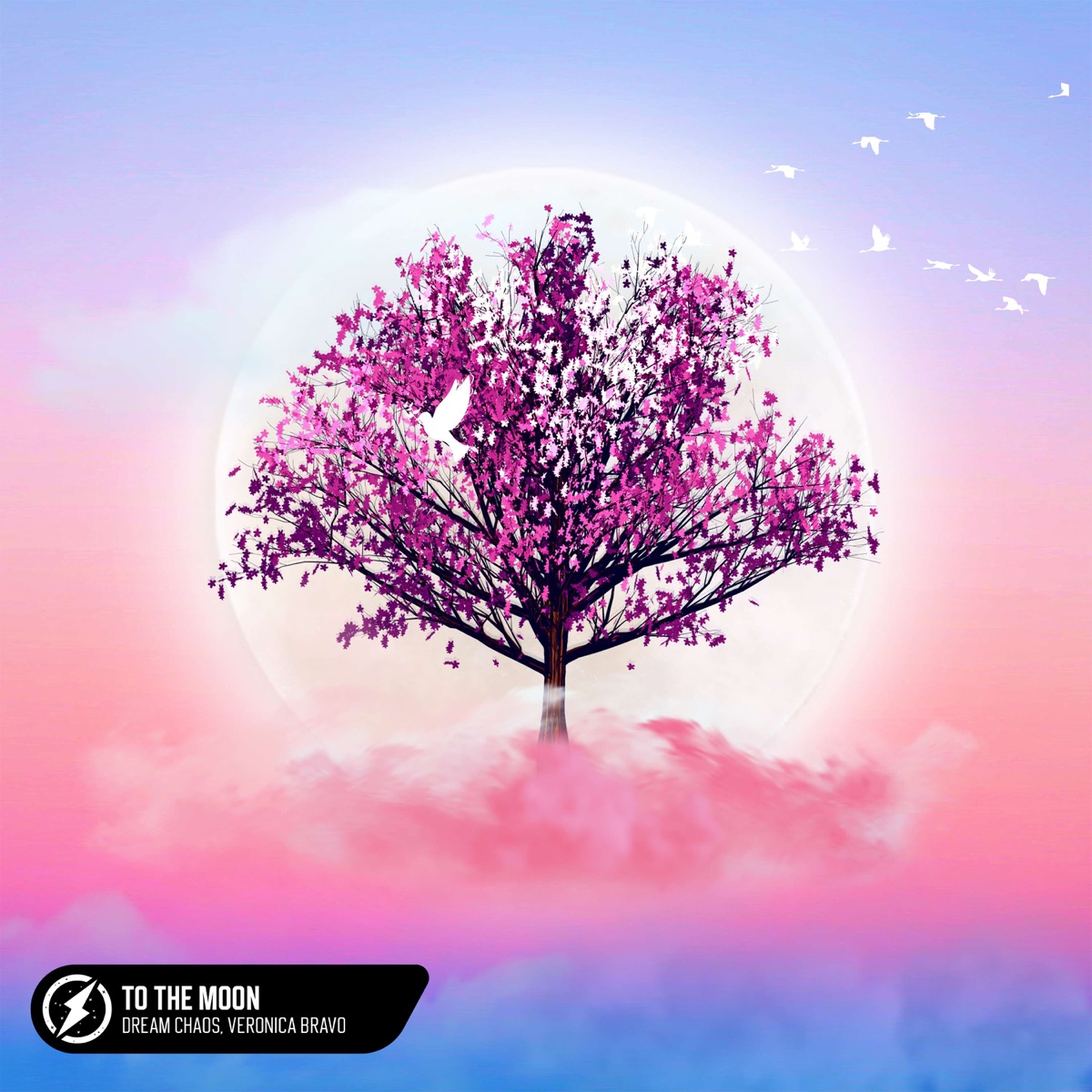 To the Moon - Single by Dream Chaos & Veronica Bravo album cover