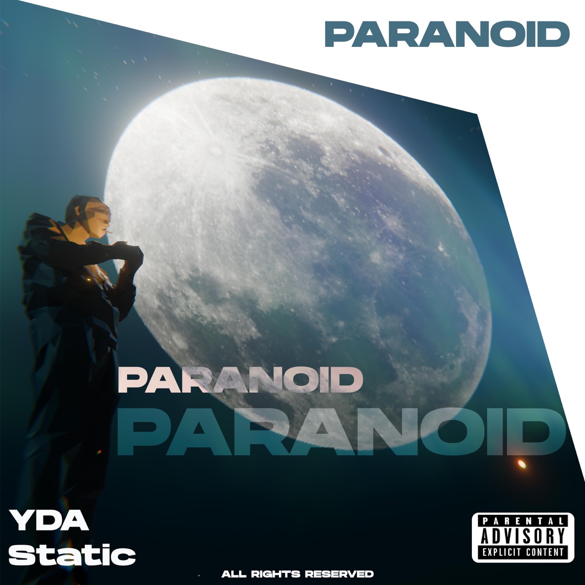 Paranoid - Single by YDA static album cover