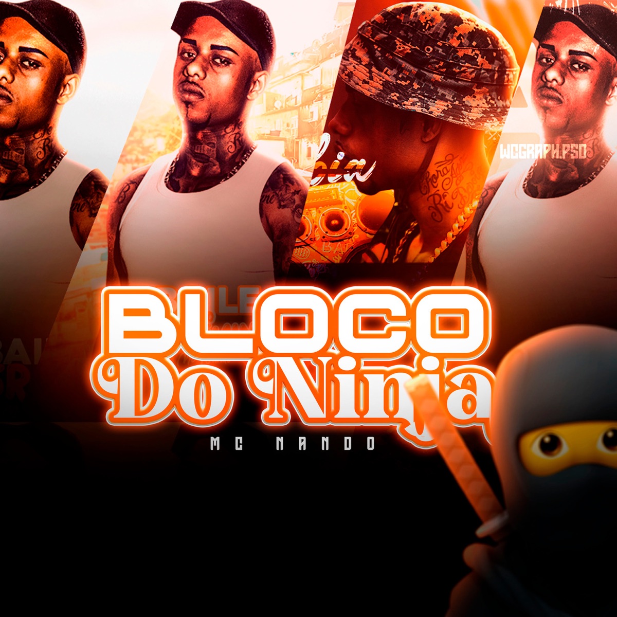 Bloco do Ninja - EP by MC Nando album cover
