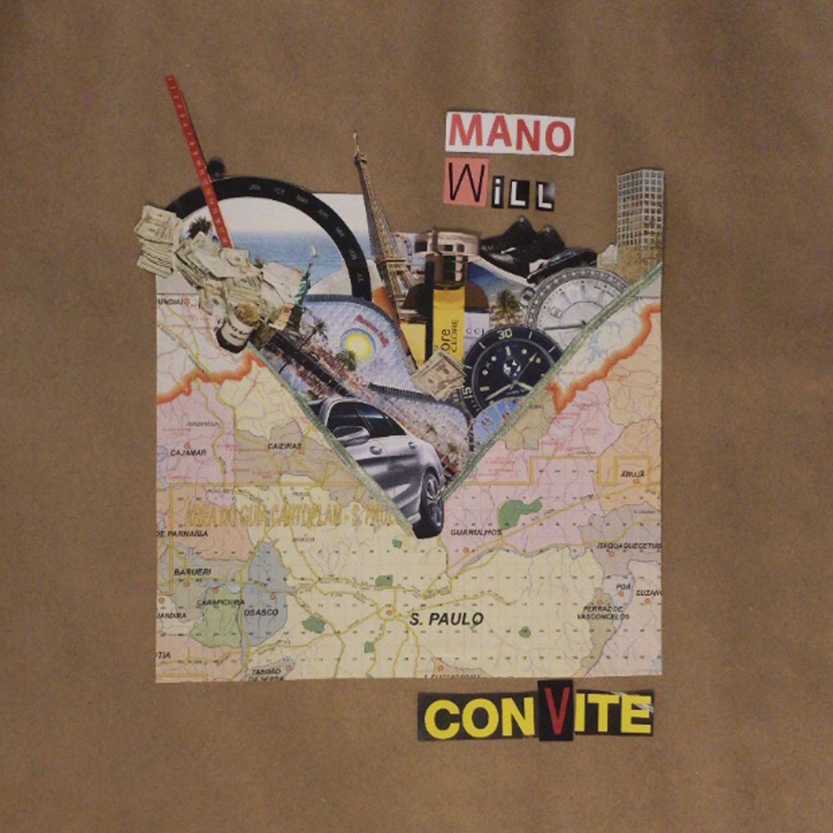 Convite - EP by ManoWill album cover