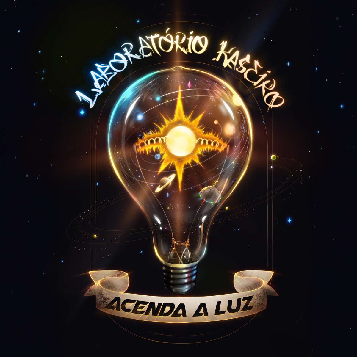 Acenda A Luz (feat. tharciosk8oficial & Leandrozo On The Beat) by Laboratório Kaseiro album cover